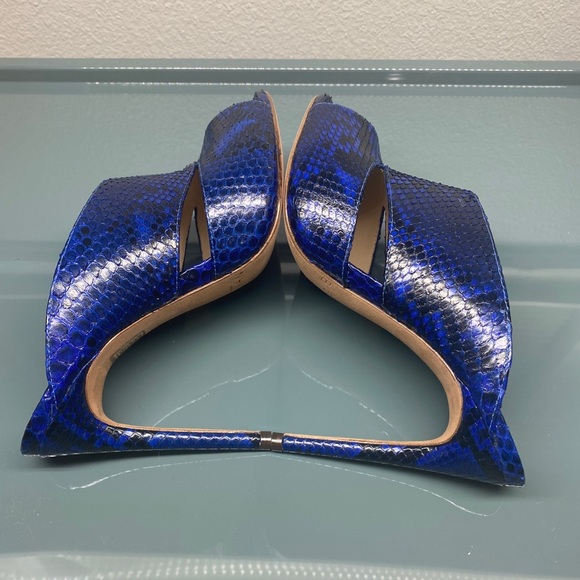 Alexandre Birman Python Mules - Picture 4 of 6